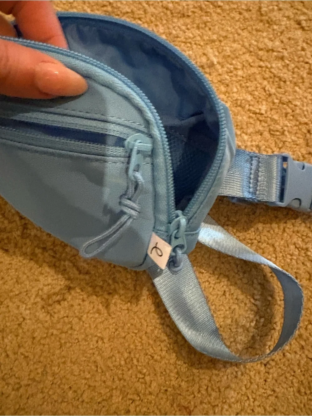 Art class Light Blue Kids Crossbody Belt Bag
